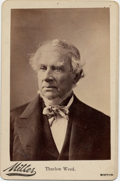 Thurlow Weed (1797-1882), American politician and journalist by American Photographer